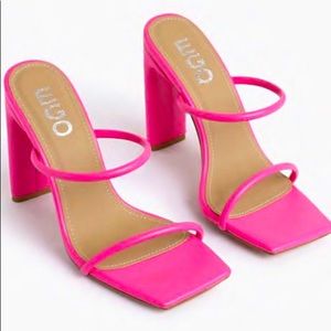 EGO Square Toe Sandal Mule